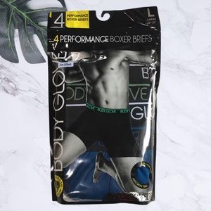 Body Glove Men’s Boxer Briefs 4-Pack Size Large